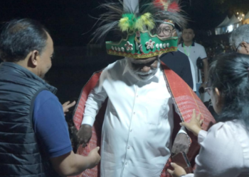 Ribuan Mata Terpukau saat Tarian ‘Jelmek’ Papua Selatan Tampil di Samosir Music International