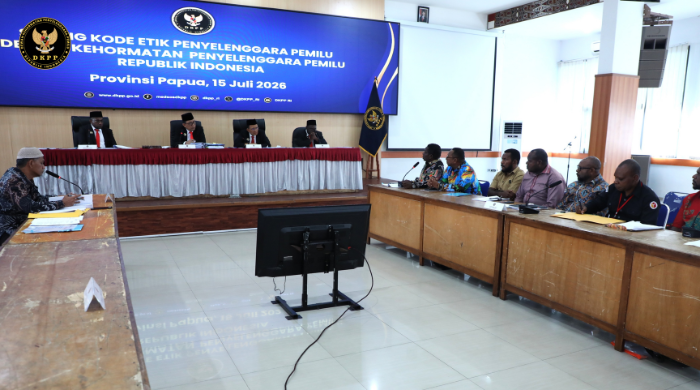 Pemberhentian Pejabat Bawaslu Intan Jaya, DKPP Periksa Sepuluh Penyelenggara Pemilu Papua Tengah