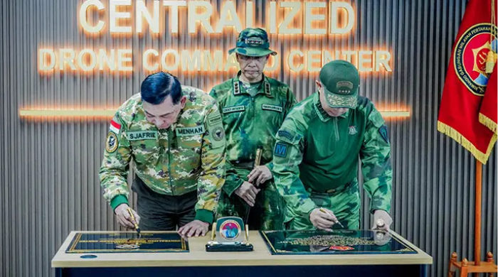 Markas Kodal Drone TNI untuk Perkuat Operasi di Papua Berdudukan di Timika