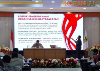 Kesbangpol Mimika Luncurkan Aplikasi ‘Meno Sidak Kanda’, Tata Kelola Ormas Kini Berbasis Digital