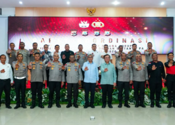 Bahas Pemberantasan Korupsi, Kapolda se-Papua Raya dan Ketua KPK RI Bertemu di Jayapura