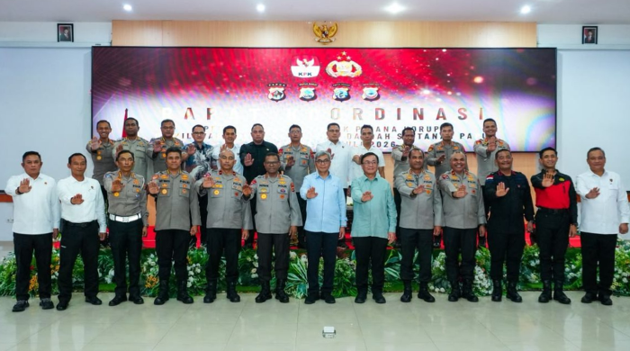 Bahas Pemberantasan Korupsi, Kapolda se-Papua Raya dan Ketua KPK RI Bertemu di Jayapura