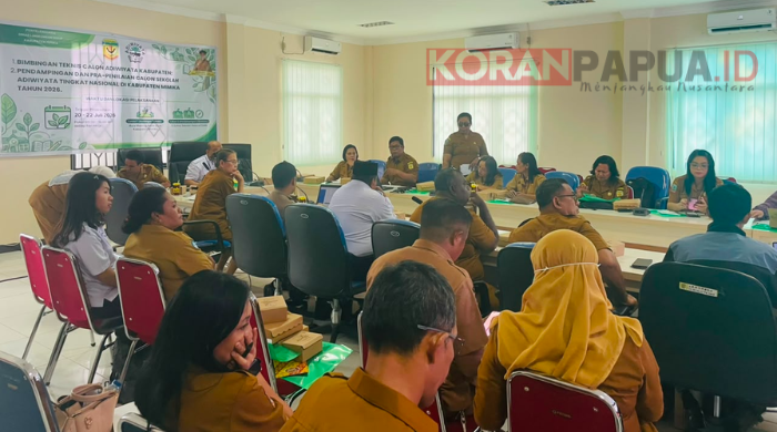 DLH Mimika Siapkan Lima Sekolah Menuju Adiwiyata Nasional, Bimtek Digelar Tingkatkan Budaya Peduli Lingkungan