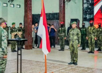 Panglima TNI Pimpin Kenaikan Pangkat 23 Prajurit di Timika