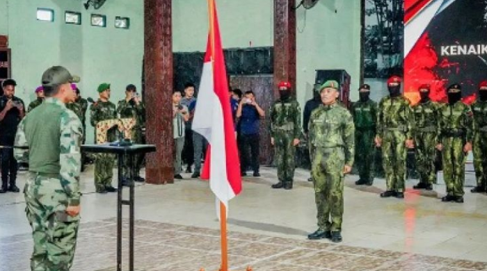 Panglima TNI Pimpin Kenaikan Pangkat 23 Prajurit di Timika
