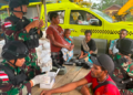 Tembus Pedalaman Papua, Satgas Pasgat Koroway Batu Layani Pengobatan Gratis dan Edukasi Kesehatan