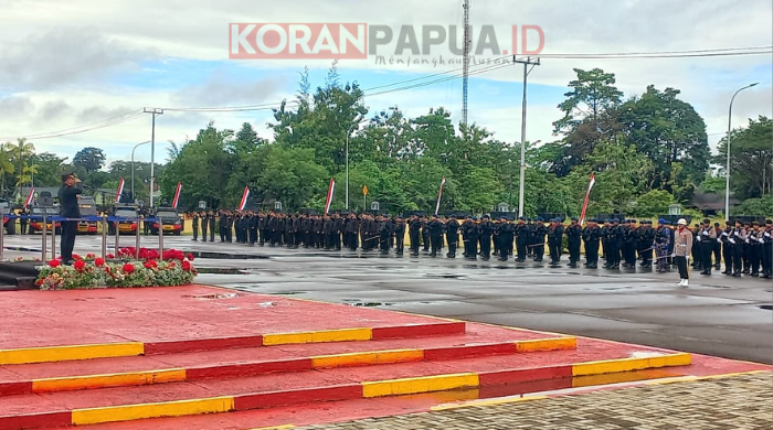 Hari Bhayangkara ke-80 di Mimika, Presiden: Jadikan Kepercayaan Rakyat sebagai Alasan Utama Memakai Seragam