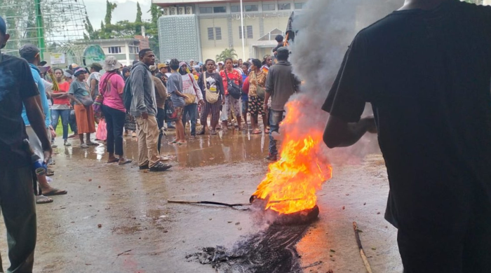 Tagih Janji Bantuan Dana Usaha, Mama-Mama Papua Grudug Kantor Gubernur PBD, Sampaikan Lima Tuntutan