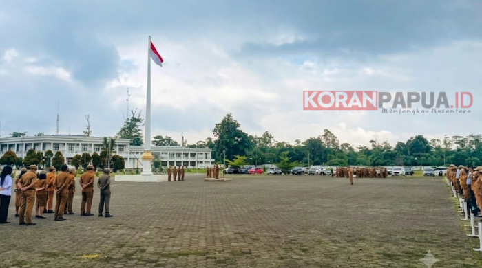 Wabup Mimika Soroti Rendahnya Serapan APBD dan Dana Otsus, Siapkan LKPJ Kepala OPD Tidak Boleh ke Luar Daerah