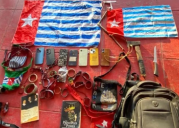 Polisi Periksa 8 Siswa SMA Terkait Pengibaran Bendera Bintang Kejora di Nabire