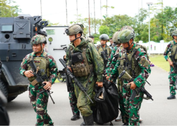 Diwarnai Kontak Tembak, TNI Berhasil Evakuasi Jenazah Tiga Korban Penembakan di Yahukimo