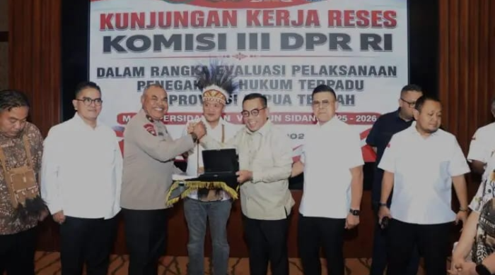Komisi III DPR RI Tinjau Mimika, Kapolda Jermias Desak Pembangunan Mako Polda dan Penguatan Penegakan Hukum