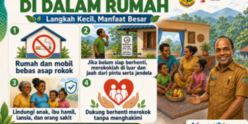 Tidak Merokok di Dalam Rumah: Langkah Kecil, Manfaat Besar