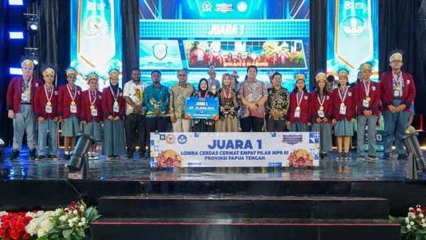 SMAN 2 Nabire Bangkit, Wakili Papua Tengah di Final Nasional LCC Empat Pilar MPR RI