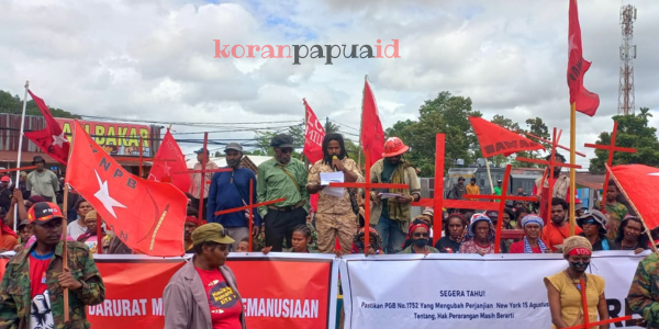 KNPB Timika Klaim 125 Ribu Warga Papua Mengungsi, Desak Pemerintah Tempuh Solusi Damai