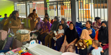 Dinkes Mimika Mulai Kampanye Germas dan PHBS di Kelurahan Koperapoka