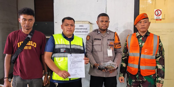 Upaya Pengiriman 95 Gram Ganja ke Timika Digagalkan di Bandara Sentani
