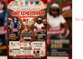 Distrik Tembagapura Gelar Sepekan Perayaan HUT Ke-81 RI di Wa Banti, Hadirkan Lomba hingga Konser