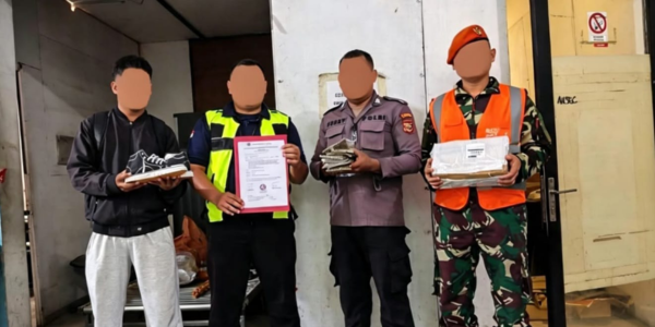 Ganja 735 Gram Disembunyikan di Dalam Sepatu, Satgas Pasgat Gagalkan Pengiriman ke Sorong