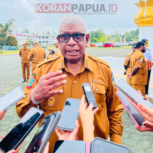 Soal Belum Difungsikannya Gedung Perpustakaan yang Habiskan Rp10 Miliar, Bupati Mimika Sebut Masih Direhap
