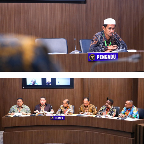 Pemberhentian Jabatan Kabag Administrasi Bawaslu Provinsi Papua Tengah, DKPP Periksa 13 Pengawas Pemilu