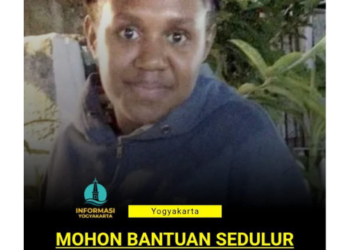 Gadis Asal Mimika Hilang di Yogyakarta, Marlin Brigita Kasimat Belum Ditemukan