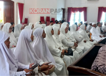 Pemkab Mimika Sambut Kepulangan 116 Jemaah Haji, Satu Jemaah Wafat di Makkah