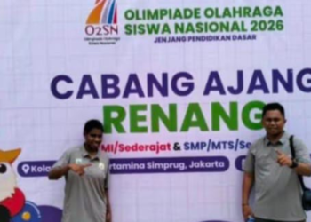 Siswa SMP Santo Bernardus Timika Tembus O2SN Nasional Cabang Renang