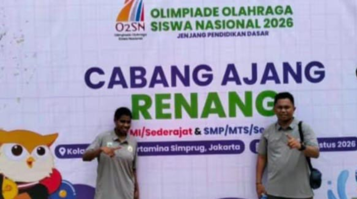 Siswa SMP Santo Bernardus Timika Tembus O2SN Nasional Cabang Renang