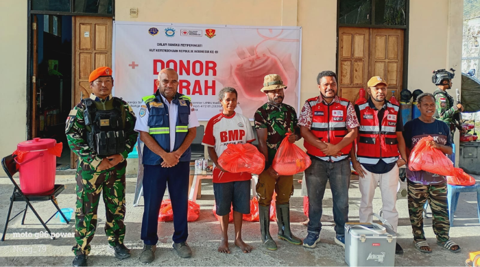 72 Anggota Paskibra PTFI Dikukuhkan, Siap Kibarkan Merah Putih di Kuala Kencana