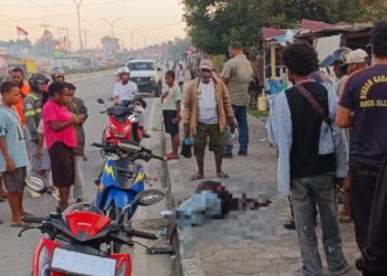 Pria Ditemukan Tewas Bersimbah Darah di Jalan Poros Kuala Kencana SP3