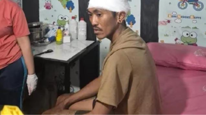Sopir Taksi Dibacok OTK di Jalur Trans Nabire–Paniai, Kepala Dijahit 12 Kali