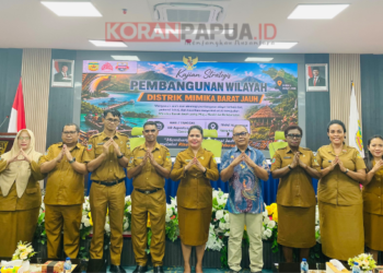 BRIDA Mimika Kaji Strategi Pembangunan Distrik Mimika Barat Jauh Berbasis Potensi Lokal