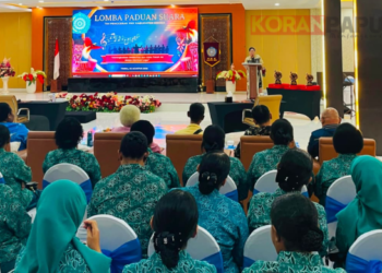 TP PKK Mimika Gelar Lomba Paduan Suara, 14 Distrik Berebut Hadiah Puluhan Juta