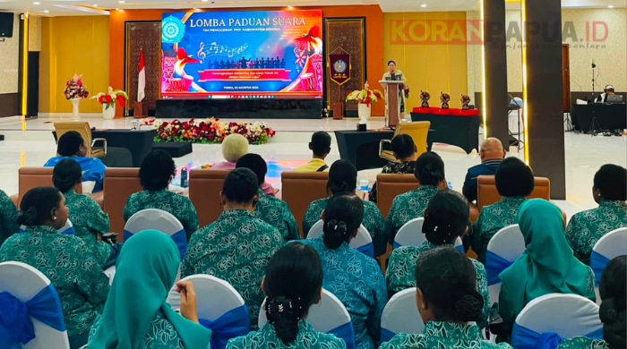 TP PKK Mimika Gelar Lomba Paduan Suara, 14 Distrik Berebut Hadiah Puluhan Juta