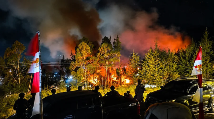 Kapolres Puncak: Ada 13 Kantor Pemerintah yang Rusak dan Dibakar Massa