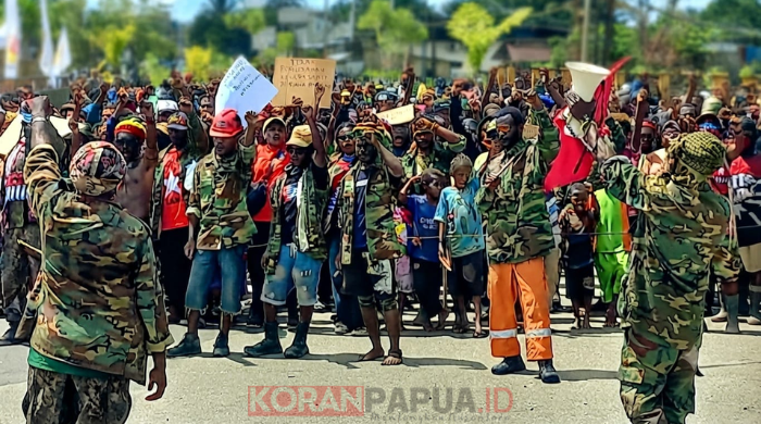 Polres Mimika Tolak Izin Demo KNPB 3 Agustus, Massa Terancam Ditangkap Jika Memaksa