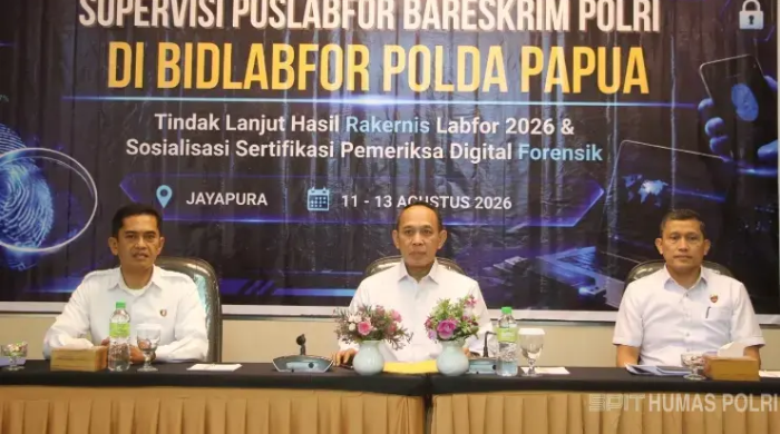 Pastikan Prosedur Pemeriksaan Sesuai Standar, Puslabfor Polri Perkuat Akurasi Pembuktian Forensik di Papua