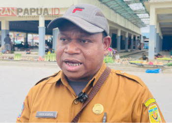 Dinkes Mimika Gencarkan GERMAS di Pasar Sentral, Dorong Warga Terapkan Pola Hidup Sehat