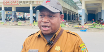 Dinkes Mimika Gencarkan GERMAS di Pasar Sentral, Dorong Warga Terapkan Pola Hidup Sehat