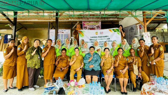 Dinilai Tim Kabupaten, Posyandu Anggrek Timika Jaya Unggulkan Pelayanan Kader