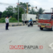 Tindak Lanjuti Edaran Bupati, Dishub Mimika Tertibkan Truk Pengangkut Material