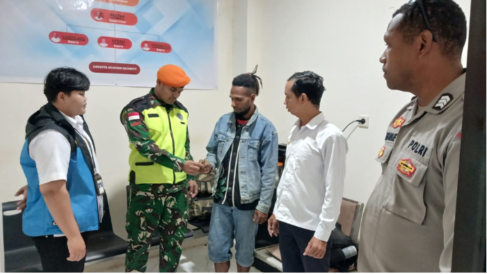 Upaya Penyelundupan Amunisi Kaliber 5,56 di Bandara Tanah Merah Digagalkan Satgas pasgat 