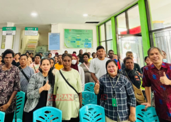 Di Mapurjaya, Dinkes Mimika Ajak Suami Aktif Dampingi Ibu Hamil hingga Persalinan