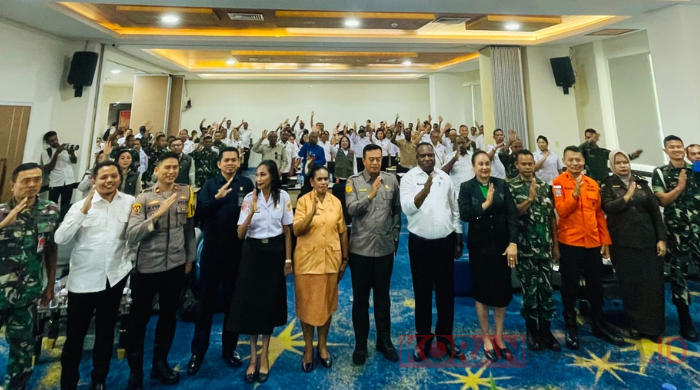 Papua Tengah Perkuat Data Logistik di Timika untuk Percepat Respons Bencana