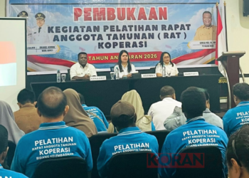 Pemkab Mimika Dorong Koperasi Perbaiki Tata Kelola melalui Pelatihan RAT