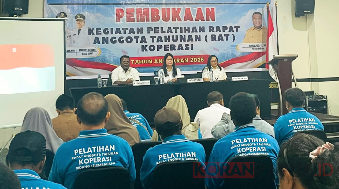 Pemkab Mimika Dorong Koperasi Perbaiki Tata Kelola melalui Pelatihan RAT