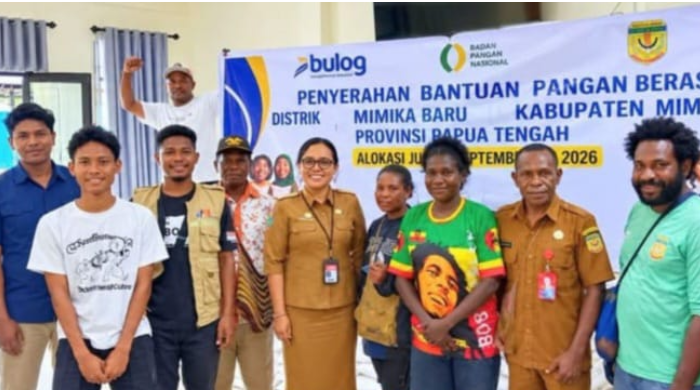 Beras Bantuan di Mimika Baru Tak Dibagi Rata, Ini Penjelasan Merlyn