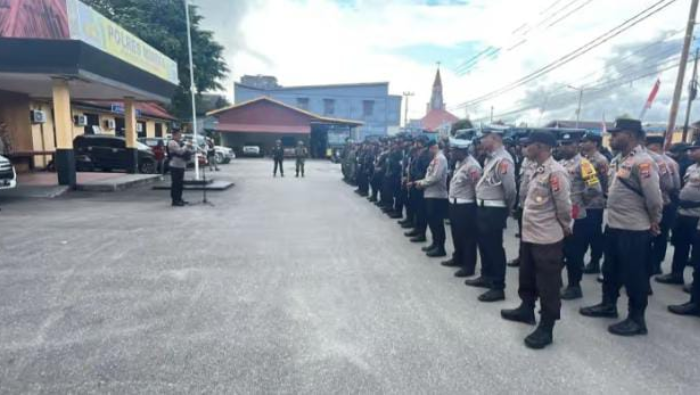 160 Personel TNI-Polri Sweeping Kwamki Narama, Sasar Senjata dan Alat Perang