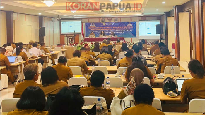 Pemkab Mimika Dorong TTE untuk Percepat Administrasi Pemerintahan